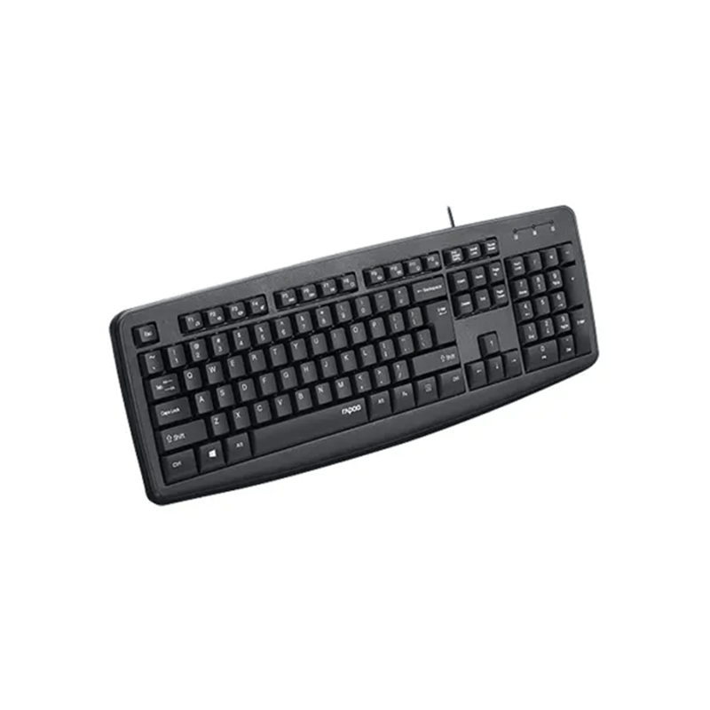 Rapoo NK2600 Spill- Resistant Wired Keyboard with Bangla