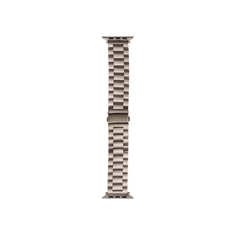 Smart Watch Strap 3 Beads Metal Wrist Bracelet Strap - 42/44/45/49mm