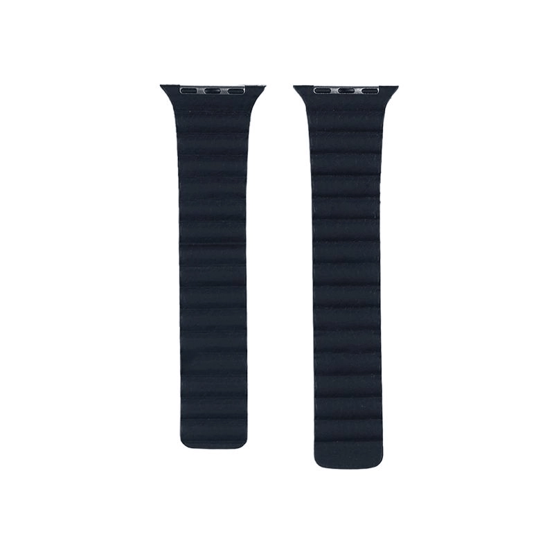 Smart Watch Strap Magnetic Leather Loop - 42/44/45/49mm