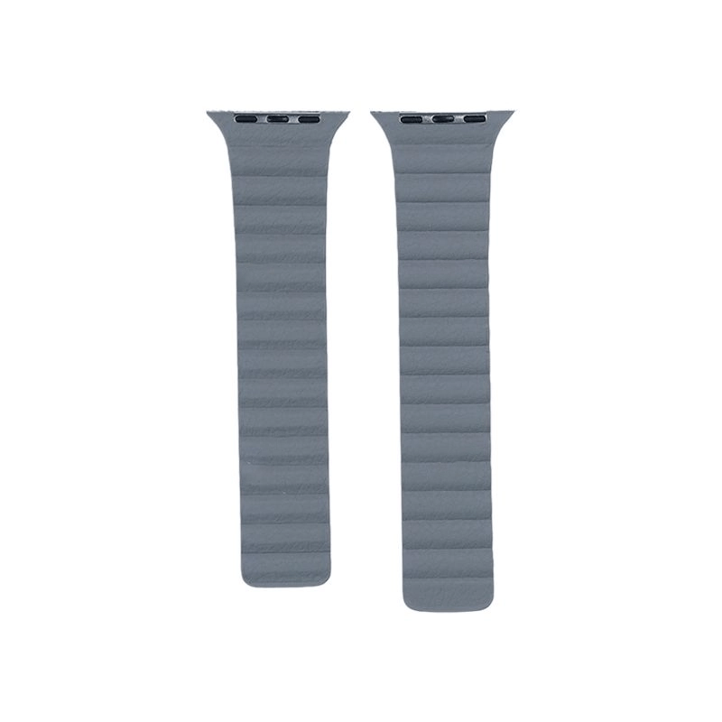 Smart Watch Strap Magnetic Leather Loop - 42/44/45/49mm