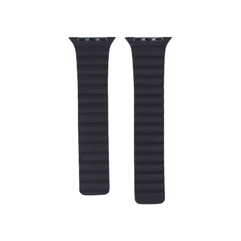 Smart Watch Strap Magnetic Leather Loop - 42/44/45/49mm