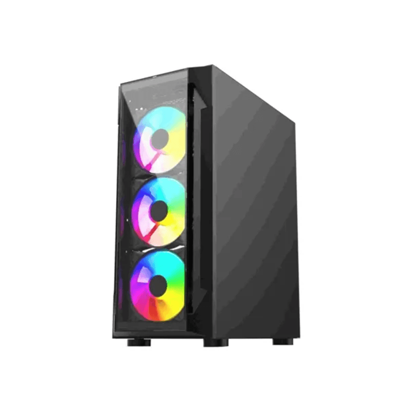 T-WOLF PLATINA X4 ARGB Mid-Tower ATX Gaming Casing