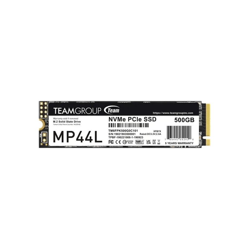 Team MP44L 500GB M.2 PCIe Gen4 NVMe SSD