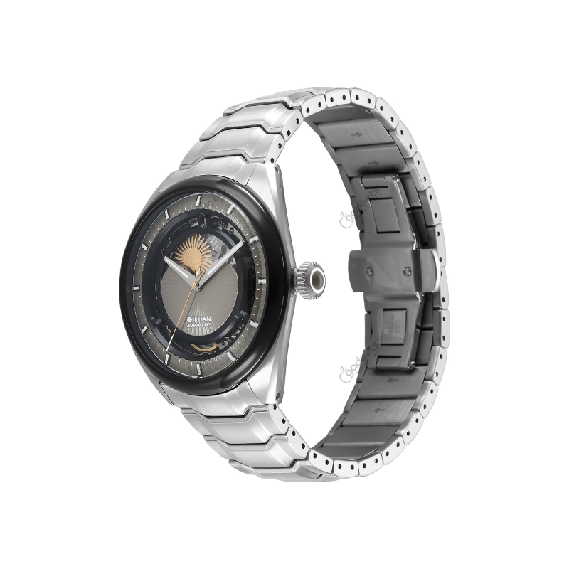 Titan Caelum Multilayered Sun Moon NT10011KM01 Stellar Edition Men’s Watch