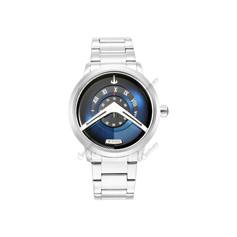 Titan Maritime NS1828SM01 Quartz Analog Stainless Steel Strap Men’s Watch