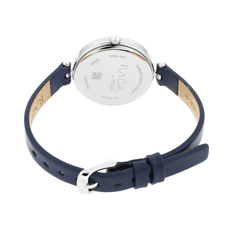 Titan Raga Viva 2606SL02 Analog Leather Strap Women’s Watch