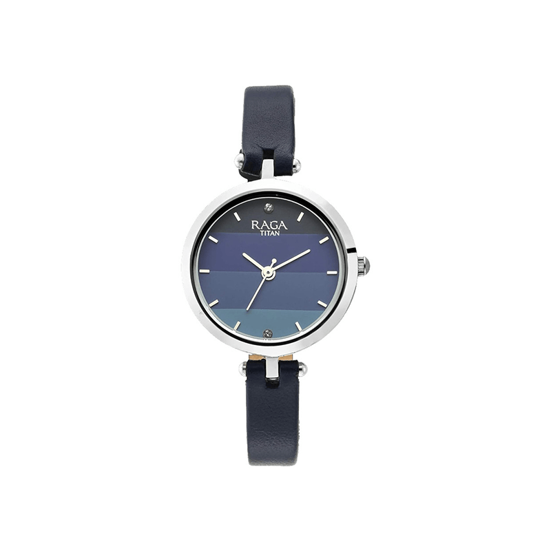 Titan Raga Viva 2606SL02 Analog Leather Strap Women’s Watch