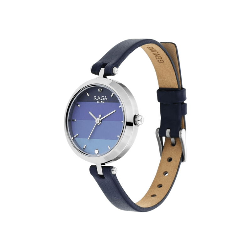 Titan Raga Viva 2606SL02 Analog Leather Strap Women’s Watch