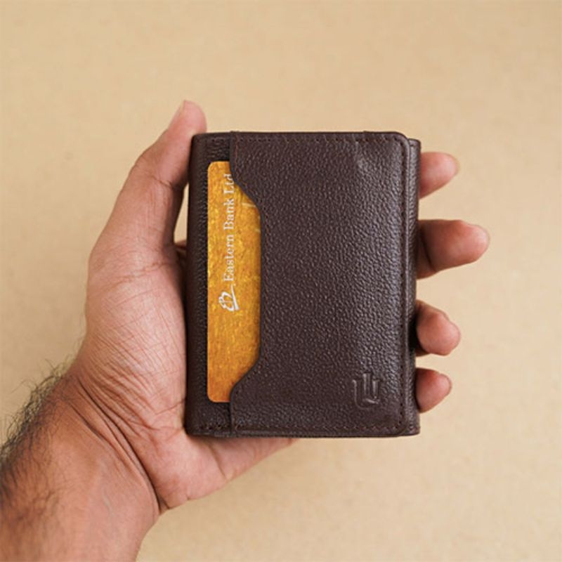 Urbaland Tedd Magnet Trifold Leather Wallet V2
