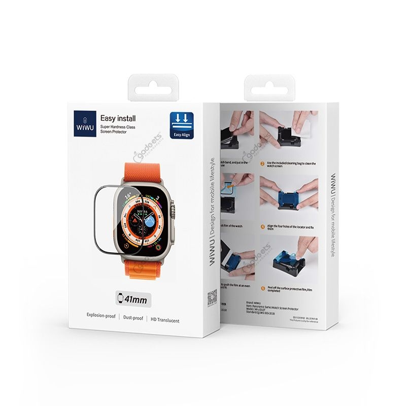 WiWU JD-107 Easy install Watch Screen Protector for iWatch