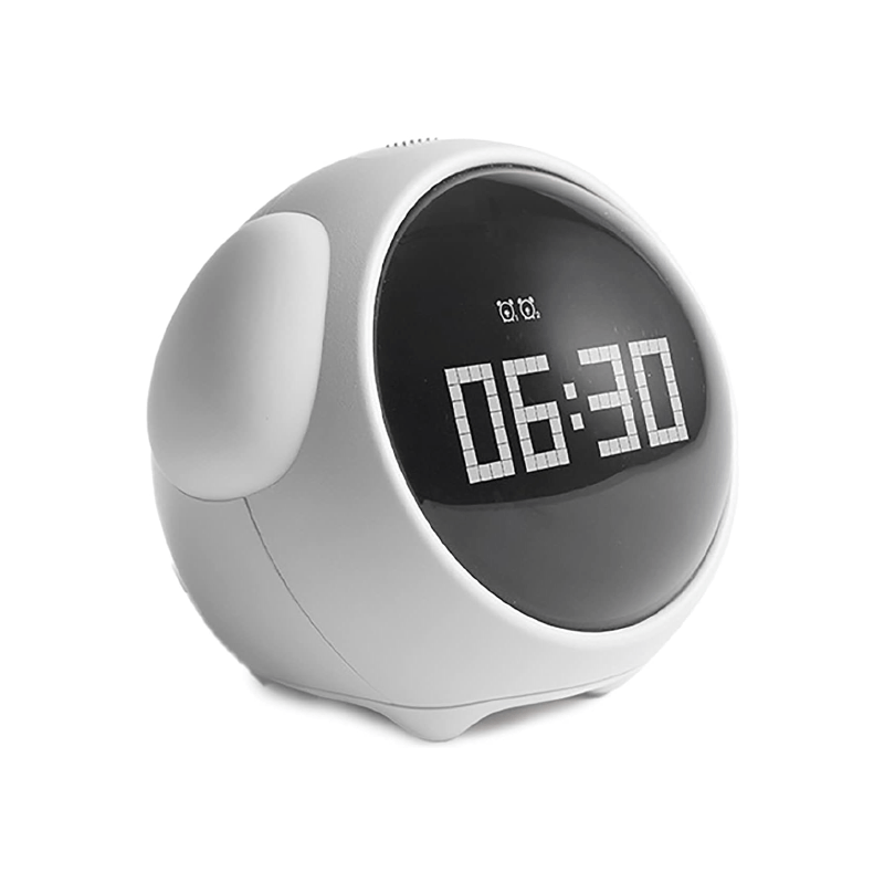 Xiaomi Emoji Pixel Voice Control Alarm Clock With Led Light & Multifunction Digital Clock