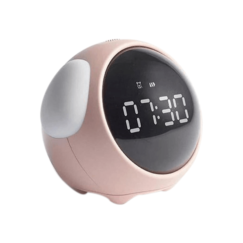 Xiaomi Emoji Pixel Voice Control Alarm Clock With Led Light & Multifunction Digital Clock