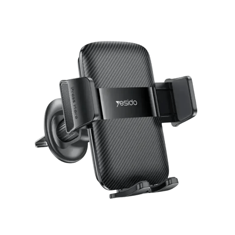 YESIDO C251 Car Phone Holder with 360 Rotation