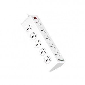 LDNIO SC10610 10 Outlets PD&QC3.0 5 USB-A&1 USB-C Port
