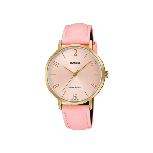 Casio Standard LTP-VT01GL-4B Leather Strap Women's Watch