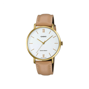 Casio Standard LTP-VT01GL-7B Leather Strap Women's Watch