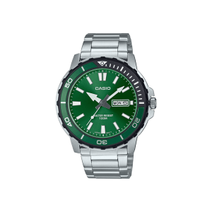 Casio Standard MTD-125D-3AVDF Analog Stainless Steel Men’s Watch