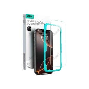 ESR Tempered Glass Protector with Installation box for iPhone 16 Series