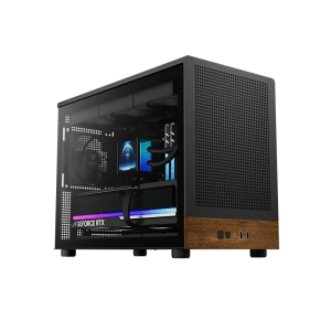 Gamdias ATHENA M4M WOOD mATX Mini Tower Gaming Casing