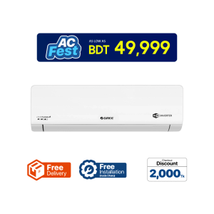 Gree GS-12XCOA1V Cosmo Inverter Air Conditioner - 1 Ton