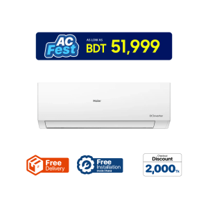 Haier HSU-19 Clean Cool Inverter Pro Air Conditioner - 1.6 TON