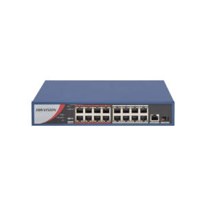 Hikvision DS-3E0318P-E/M 16-Port Fast Ethernet Unmanaged POE Switch