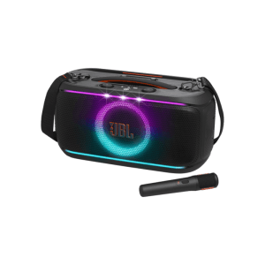 JBL PartyBox On-the-Go 2 Portable Speaker with Wireless Mic