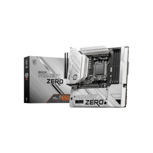 MSI B650M PROJECT ZERO AM5 m-ATX Motherboard