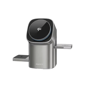 Maxco MW15 Geometry Qi2 3 in 1 Magsafe Wireless Charger - 15W