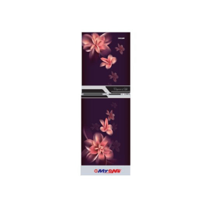 MyOne MY-3AXG Gorgeous Tulip Black Full Match Refrigerator - 310L