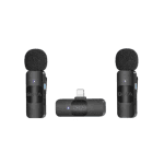 BOYA BY-V2 Ultracompact Dual Channel Wireless Lavalier Microphone for iOS