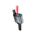 BWOO BO-CC109 120W 4 in 1 Car Charger