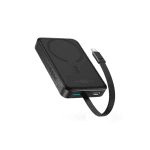 Baseus Magnetic Mini 30W Wireless Fast Charge Power Bank with Built-in Cable - 10000mAh