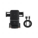 Baseus QI Wisdom Auto Alignment Car Mount Wireless Charger 15W