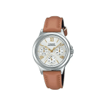 Casio Enticer LTP-V300L-7A2UDF Multifunction Leather Strap Women’s Watch