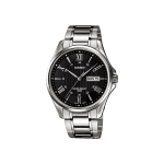 Casio Enticer MTP-1384D-1AV Analog Stainless Steel Men's Watch