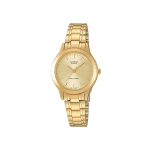 Casio Standard LTP‑1128N‑9ARDF Analog Stainless Steel Women’s Watch