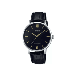 Casio Standard LTP-VT01L-1B Leather Strap Women's Watch