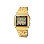 Casio Vintage World Time A500WGA-1DF Digital Chain Watch