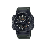 Casio Youth Dual Time AEQ-110W-3AVDF Resin Belt Men’s Watch