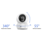 EZVIZ CS-H6C 2.0MP 1080P Smart Wi-Fi Pan & Tilt Camera