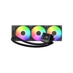 Gamdias CHIONE E4-360 V2 360mm ARGB AIO Liquid CPU Cooler With Display