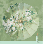 Green Fields & Warbling Orioles Series Manual Umbrella