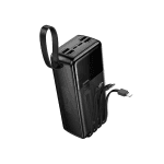 Hoco MMJ-13 Rest Power Bank with Built in Cables - 30000mAh