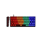 Jedel KL-123 Transparent RGB Mechanical Keyboard