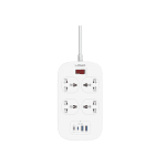 LDNIO SC4407C 4 AC Outlets USB Universal Power Strip