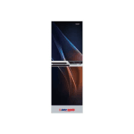 MyOne MY-2E6G Colorful Light Black Full Match Refrigerator - 256L