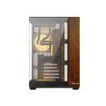 PC Power Dark Wood 7 ARGB Mid Tower Gaming Casing