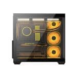 PC Power Dark Wood 10 ARGB Mid Tower Gaming Casing