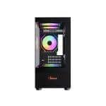 Pc Power Skyview V2 3 ARGB PSU Mid Tower Gaming Casing